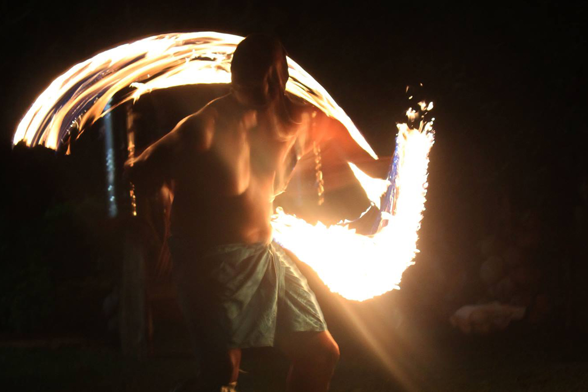 Ancient Tonga - Buffet and Cultural Show - Fire Dance Performance